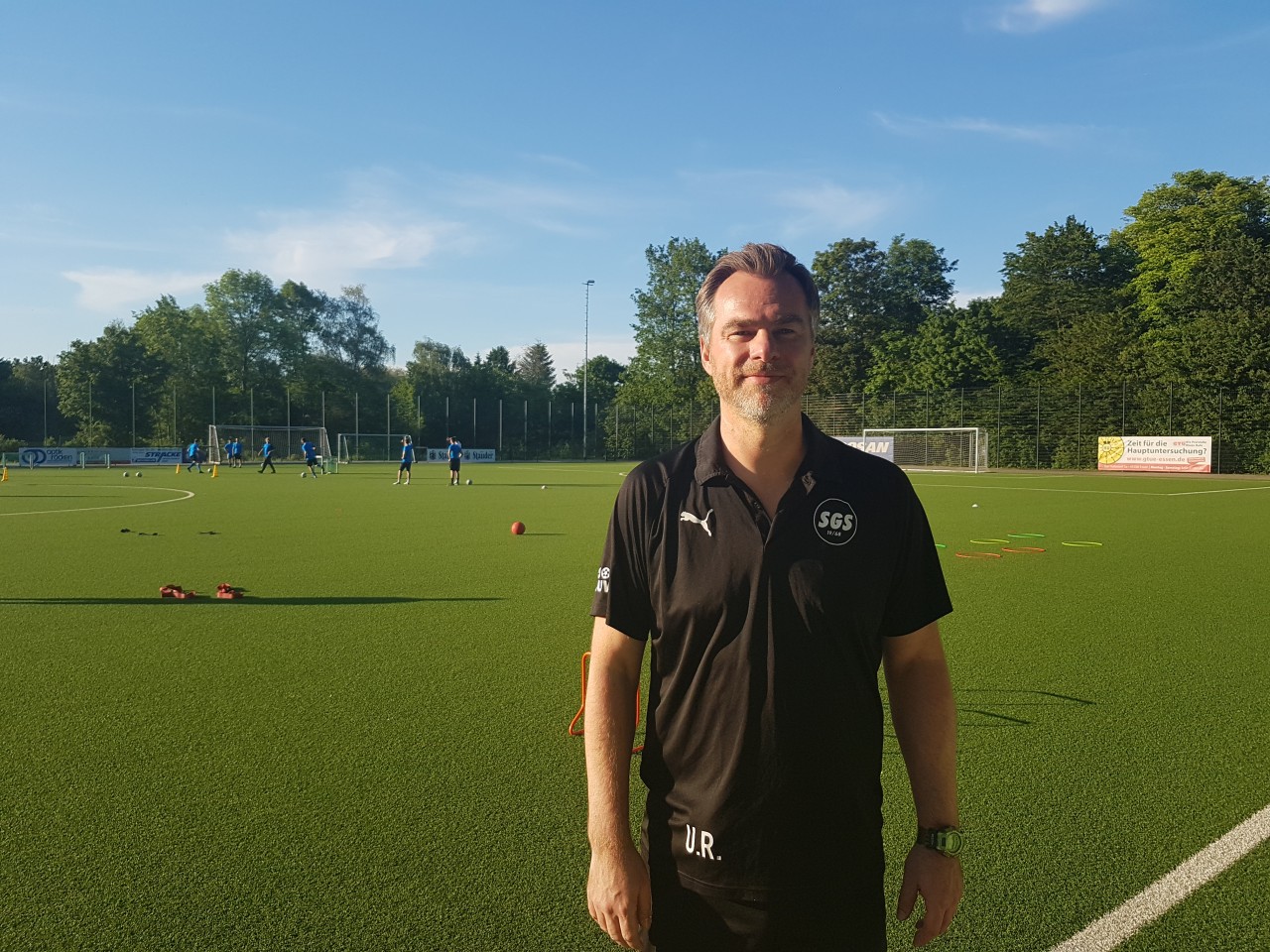 Essen: Der Trainer der Ersten Mannschaft, Ulf Ripke.