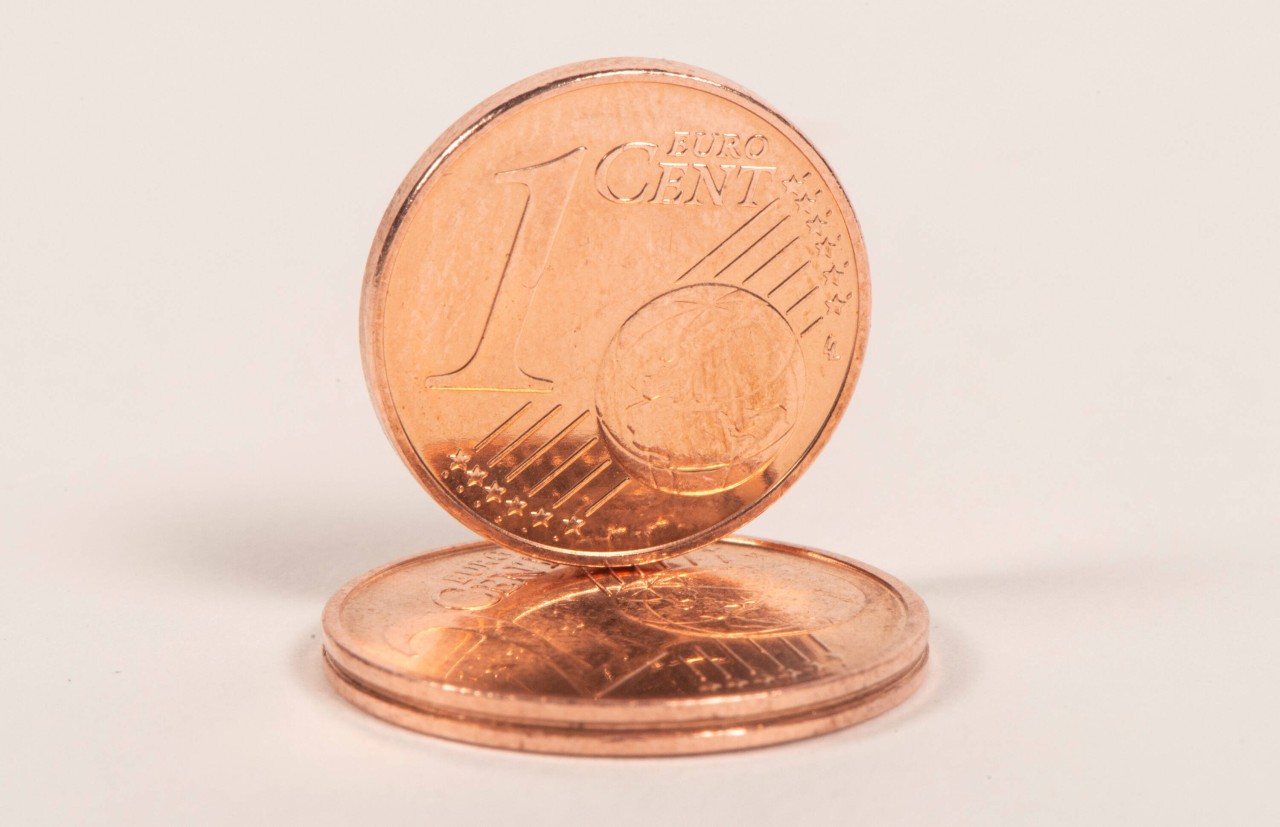 Euro: Ist deine 1-Cent-Münze vielleicht sogar 6.000 Euro wert? (Symbolbild)