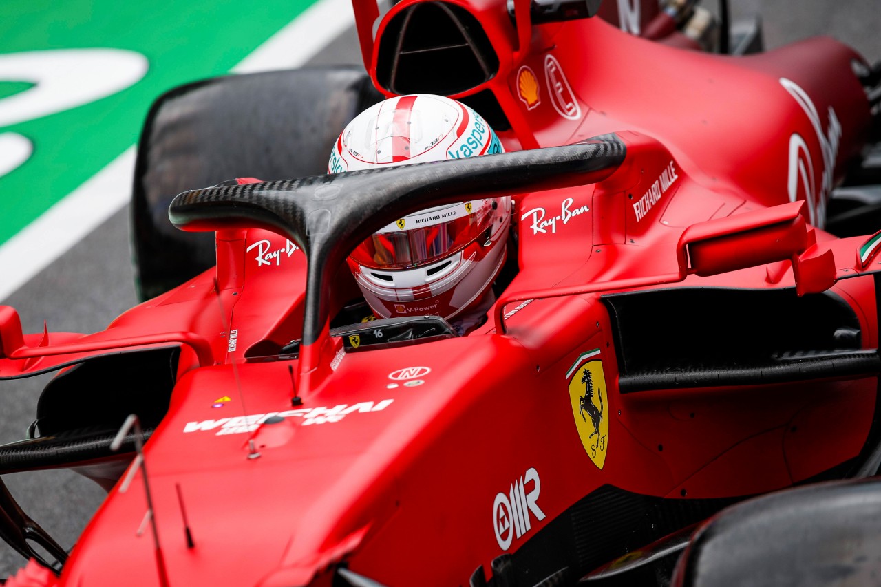 Charles Leclerc belegte mit Ferrari beim GP in Österreich nur den 8. Platz. 
