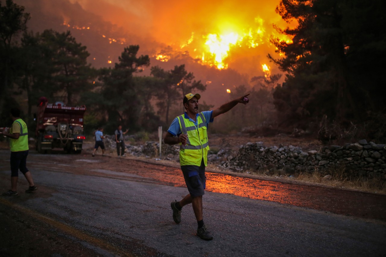 In der Türkei toben aktuell schwere Waldbrände.