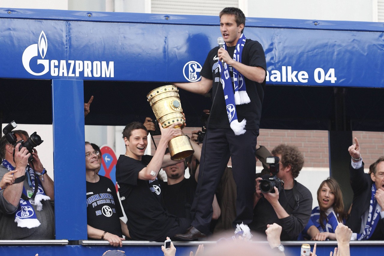 Mario Gavranovic feierte 2011 mit Schalke den DFB-Pokal-Sieg.