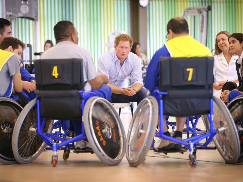 Es handelt sich dabei um eine Art Paralympics für verletzte Soldaten.