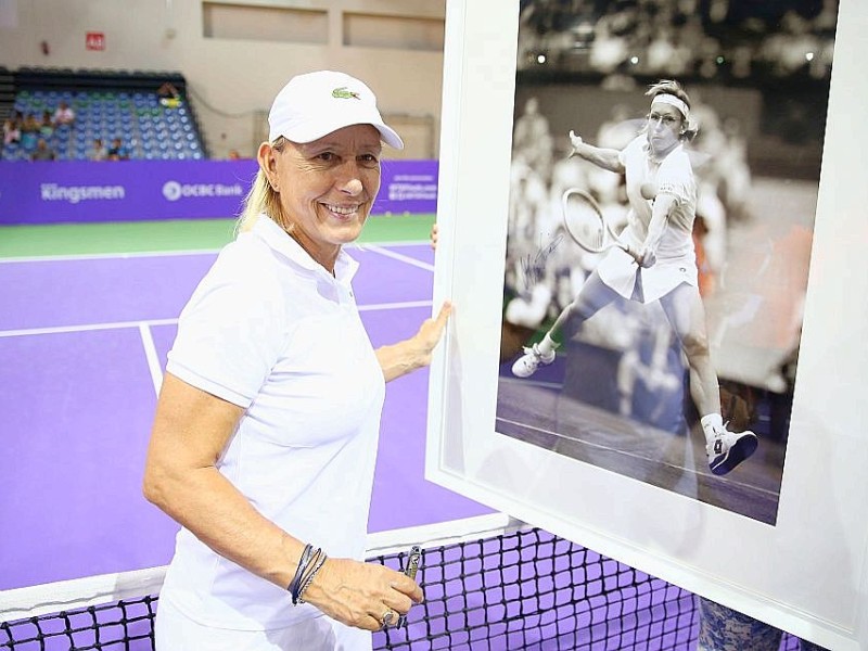 Tennis-Legende Martina Navratilova erkrankte 2010 an Brustkrebs. Heute geht es ihr wieder gut.