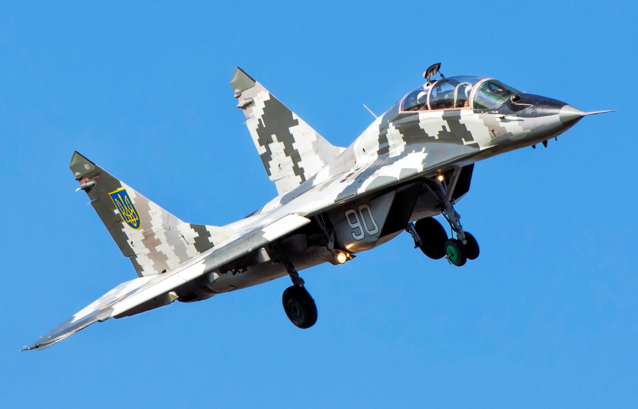 Der „Geist von Kiew“ soll in einer Mig-29 wie dieser bis zu zehn russische Jäger abgeschossen haben. (Symbolbild)