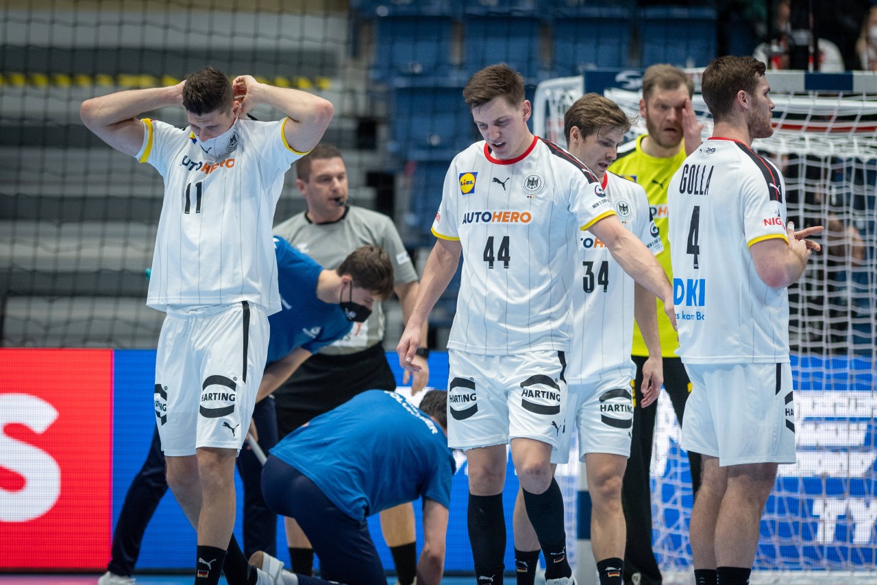 Handball EM 2022: Deutschland – Norwegen im Live-Ticker: Christoph Steinert (Nummer 44) darf weiter mitmachen.