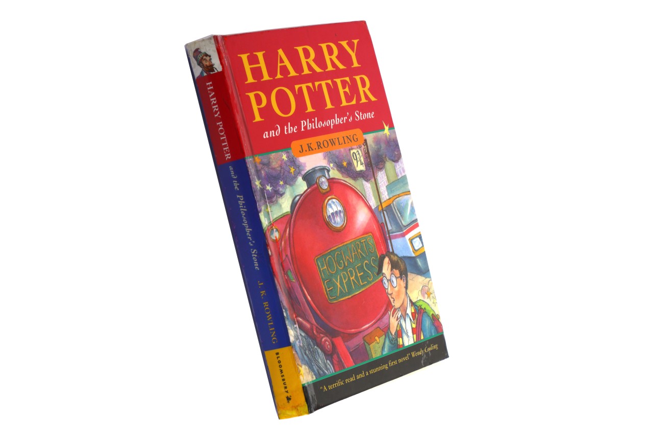 So sieht die wertvolle Harry-Potter-Erstauflage aus. 