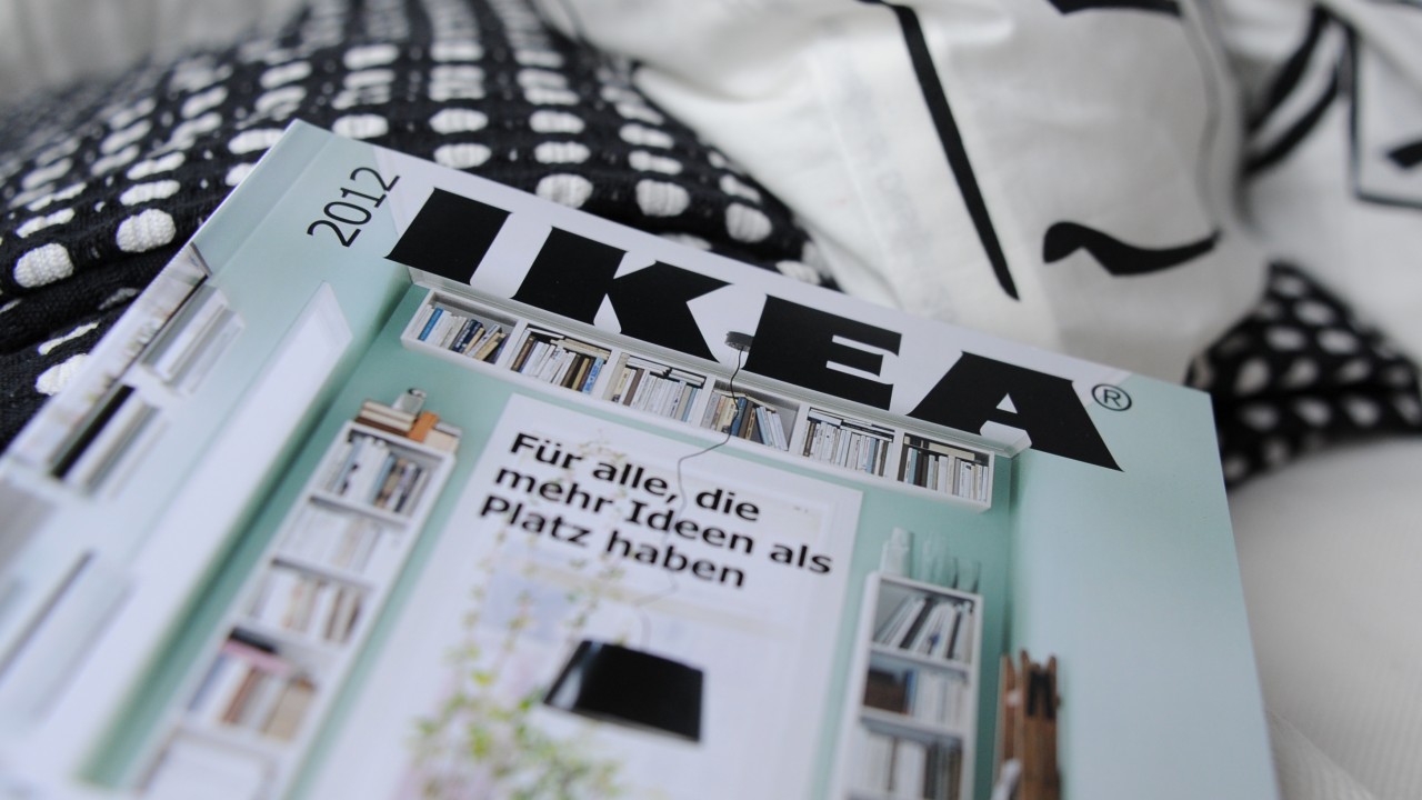 Ein Ikea-Katalog.