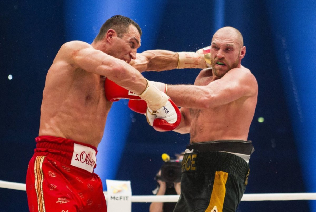imago Box-Sensation in Düsseldorf: Tyson Fury entthront Weltmeister Wladimir Klitschko..jpg