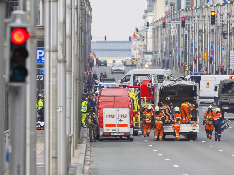 Der zweite Angriff ereignete sich kurz nach den Anschlägen am Brüsseler Flughafen.