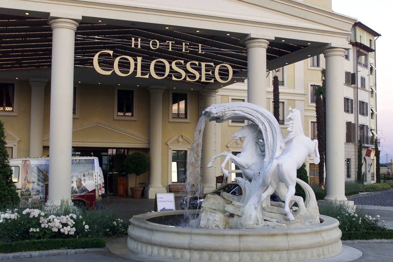 Das Hotel Colosseo ist eines der Erlebnishotels im Europapark.