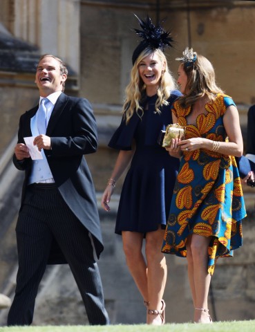 Chelsy Davy bei der Hochzeit von Prinz Harry und Meghan Markle im Mai 2018 in Windsor.