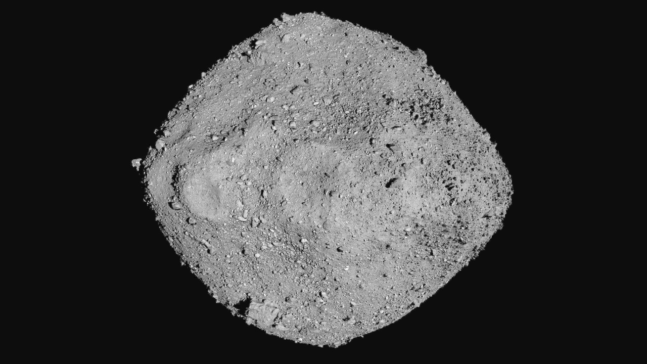 Asteroid „Bennu“ ganz nah.