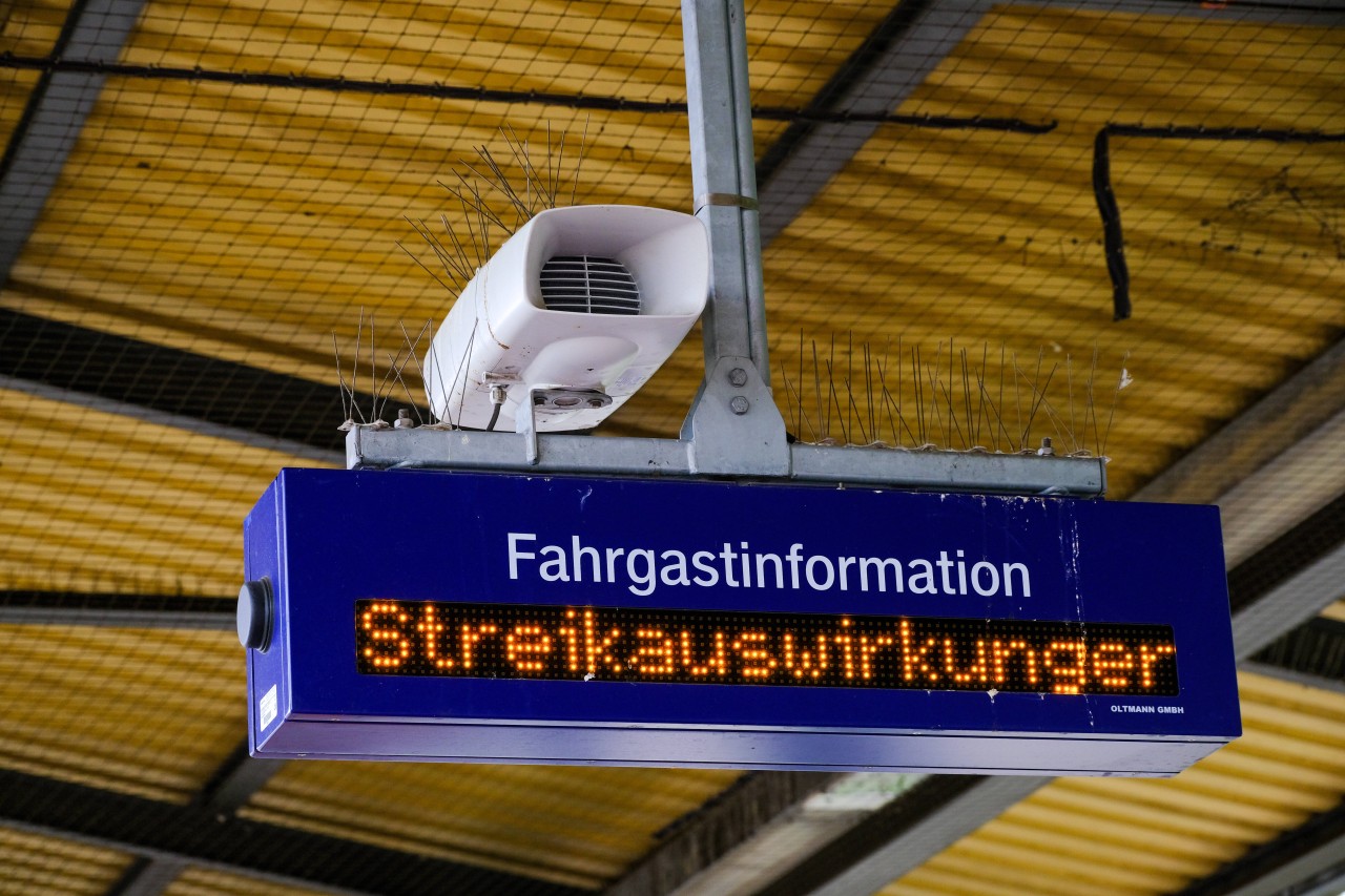 Bahnstreik in NRW: Von Donnerstag bis Dienstag kommt es wieder zu Ausfällen im Nahverkehr.