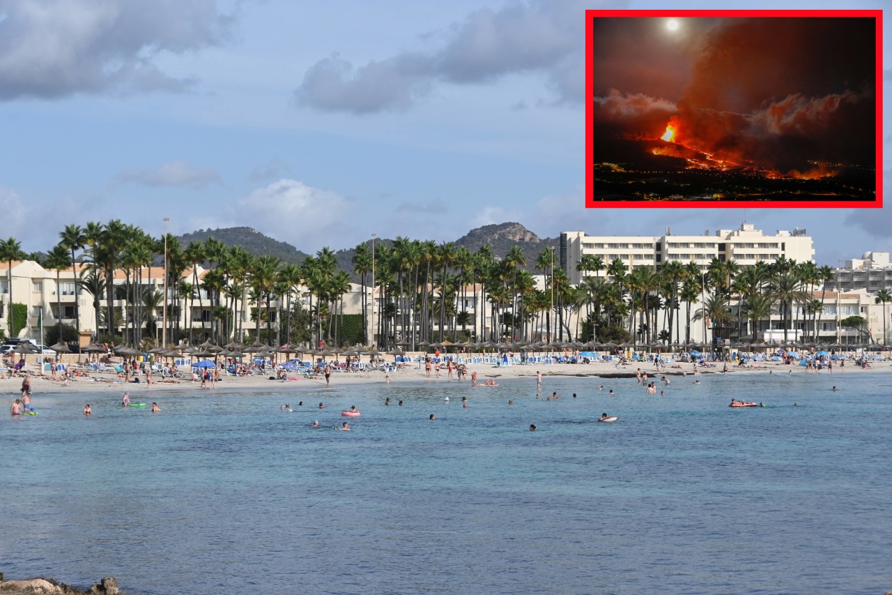 Urlaub auf Mallorca: Der Vulkanausbruch auf La Palma könnte auch die Baleareninsel beeinflussen. (Symbolbild)
