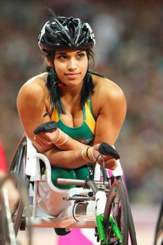 Die australische Leichtathletin Madison de Rozario tritt in Rio im Rollstuhl an.