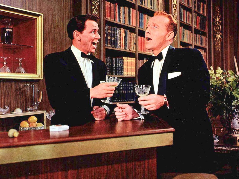 Mister „Winter Wonderland“ Frank Sinatra, trifft auf Mister „White Christmas“ Bing Crosby. Beide verstanden sich prächtig.