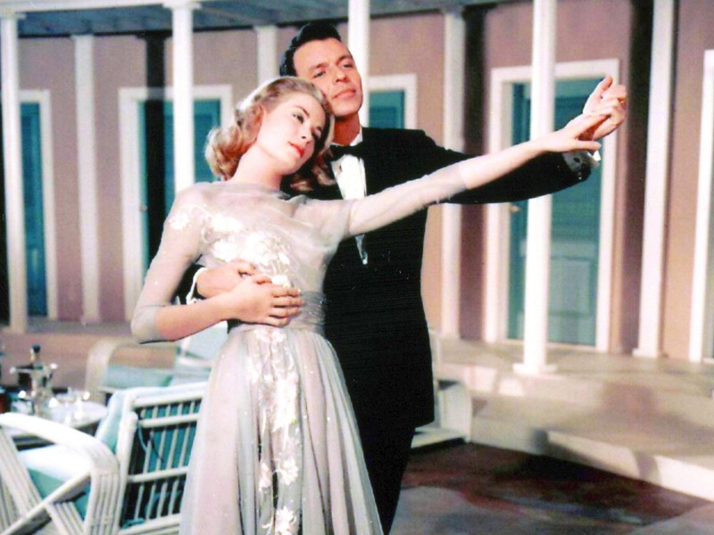 Nicht nur als Sänger wurde Sinatra gefeiert: Er spielte auch in Filmen mit, unter anderem in dem Musical „Die oberen Zehntausend“ mit Grace Kelly.