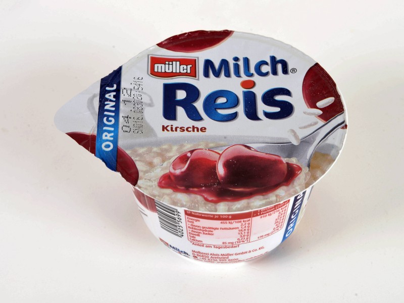 Von Müller Milch kommt vor allem der bekannte Milch Reis. Doch nicht nur das Markenprodukt stammt von dem bekannten Produzenten. Auch der Milchreis der Aldi-Marke Desira ist von Müller.