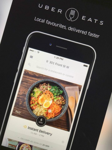 Die Konkurrenz wächst: Mit Uber Eats soll künftig ein dritter Anbieter den Markt der Essens-Lieferanten aufmischen. 