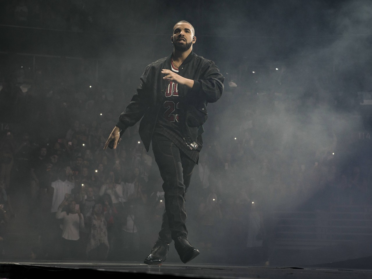 Rapper Drake. Rapper Drake.