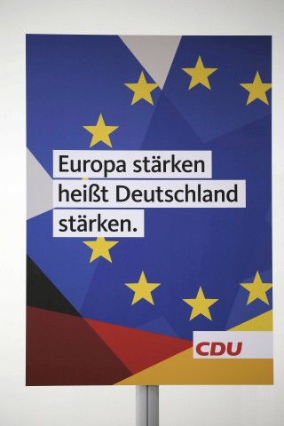 Erstmals präsentiert die CDU auch ein eigenes Motiv zu Europa. 