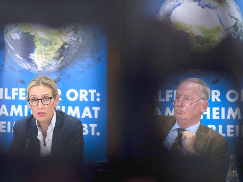 Zuwanderung und Asylpolitik waren im Wahlkampf die wichtigsten Themen der AfD. Weidel und Gauland forderten eine Schließung der Mittelmeerroute und die Einrichtung von Asylzentren, um weitere Einwanderungswellen nach Deutschland zu stoppen. 