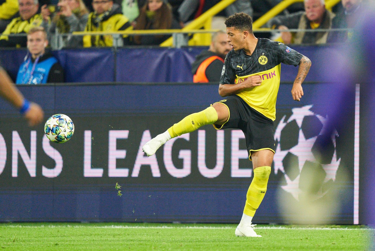 Jadon Sancho glänzt bei Borussia Dortmund mit seinem Ausnahmetalent.