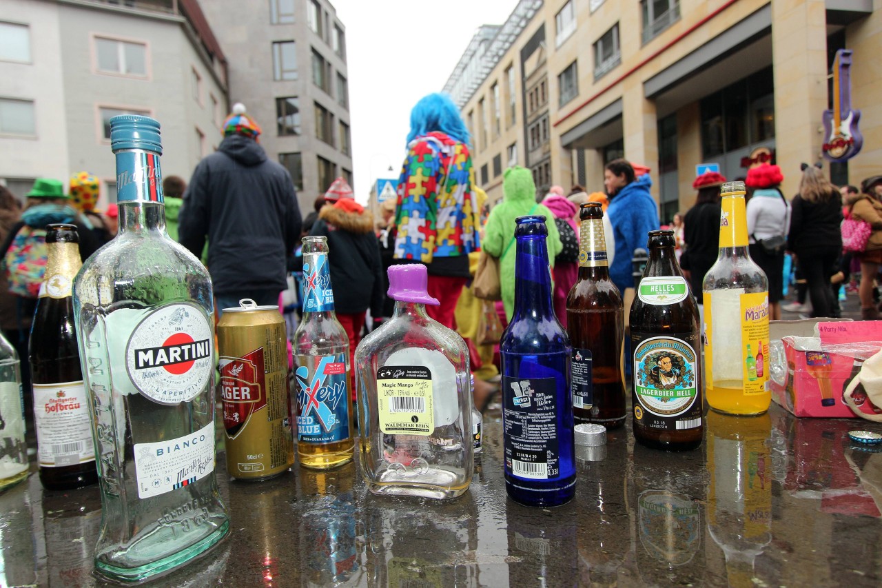 Am 11.11. floss der Alkohol in Köln mal wieder in riesigen Mengen.