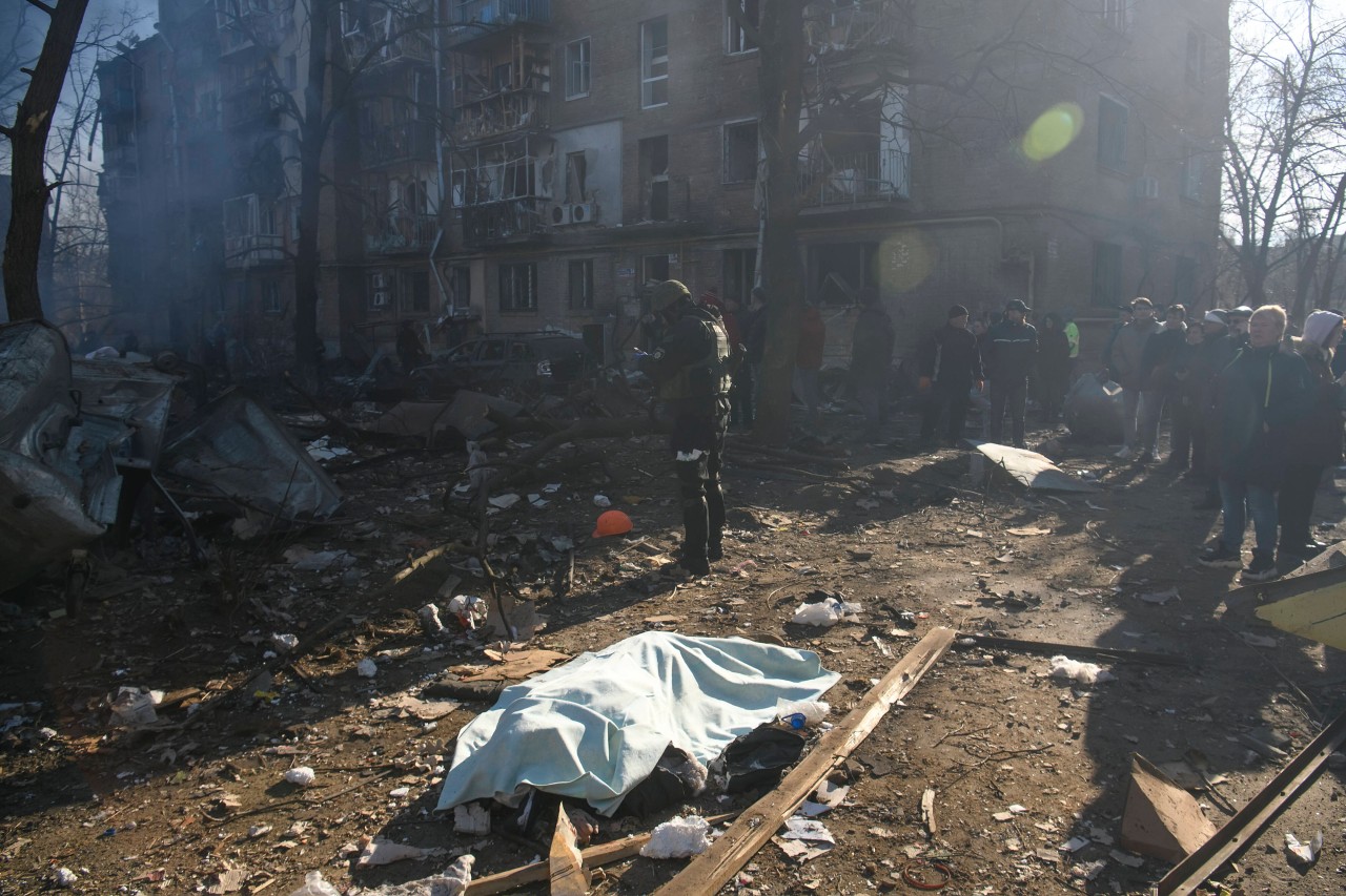 Der Ukraine-Krieg hat zahlreiche Opfer gefordert. Auch in Kiew haben die Russen viel Schaden angerichtet. 