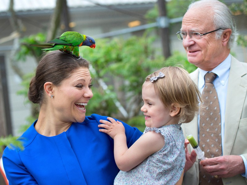 Noch größer ist die Begeisterung für Victoria geworden, seit sie und Daniel Nachwuchs bekommen haben. Die kleine Estelle Silvia Ewa Mary, Prinzessin von Schweden und Herzogin von Östergötland wurde am 23. Februar 2012 geboren.