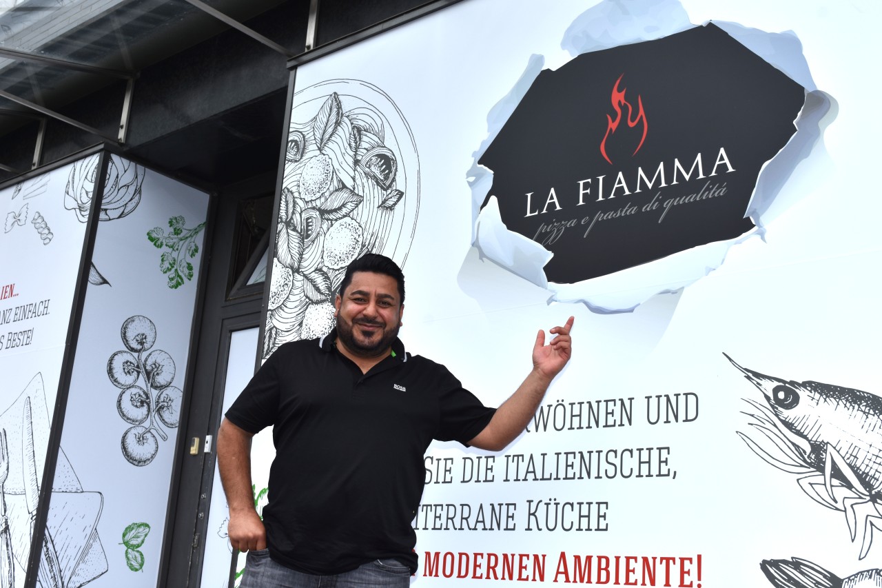 „La Fiamma“-Inhaber Nabaz Law.