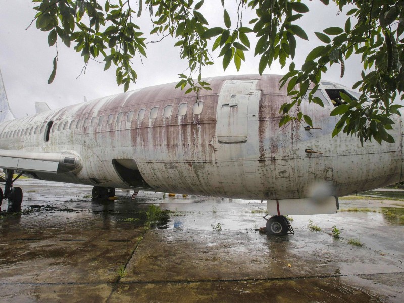 Die „Landshut“ befand sich bis 2017 auf dem Flugzeug-Friedhof des International Airport von Fortaleza in Brasilien.