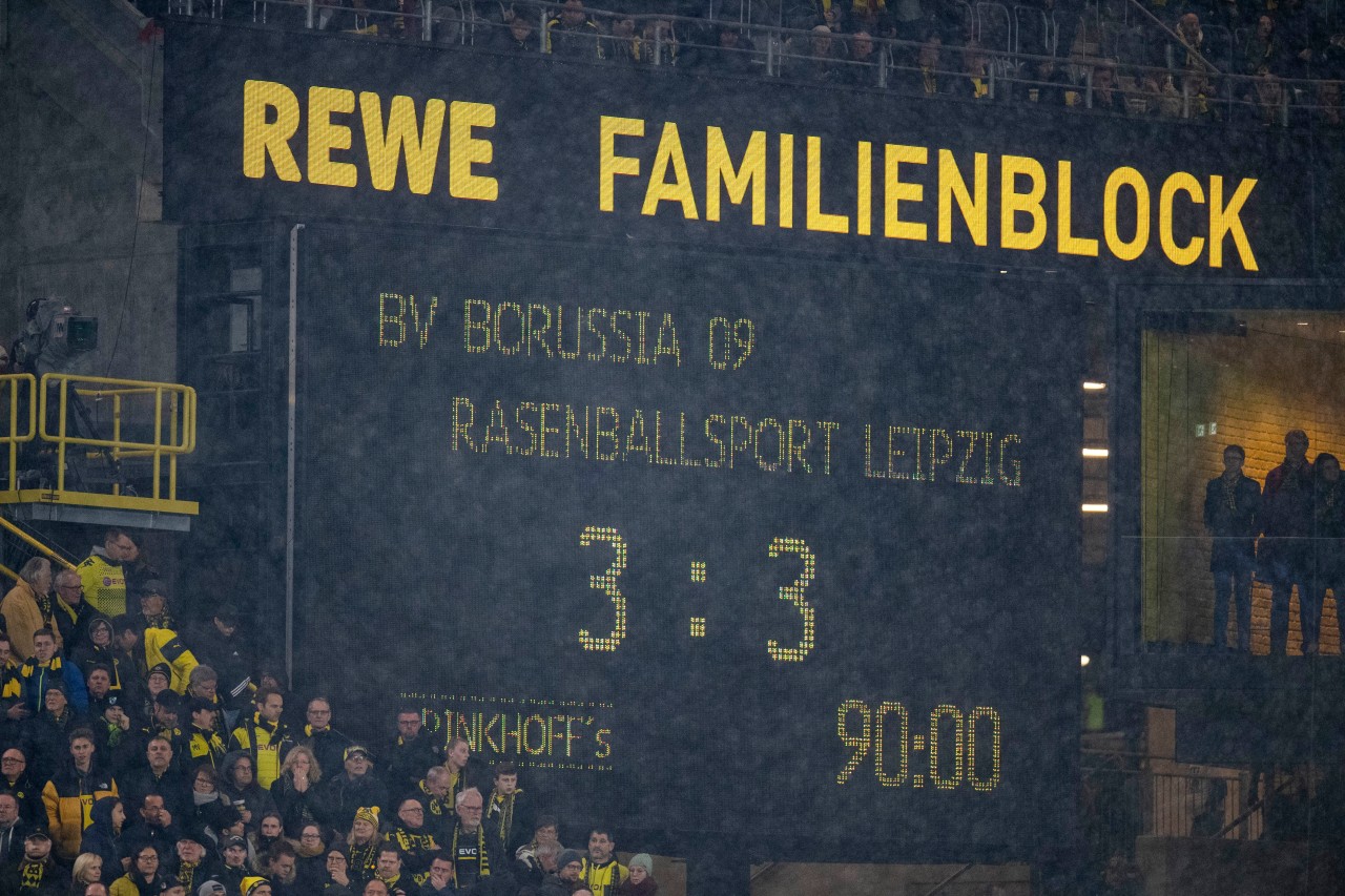 Auch gegen Leipzig ging der BVB zuletzt zwei Mal in Führung. Zu einem Sieg reichte es jedoch nicht.