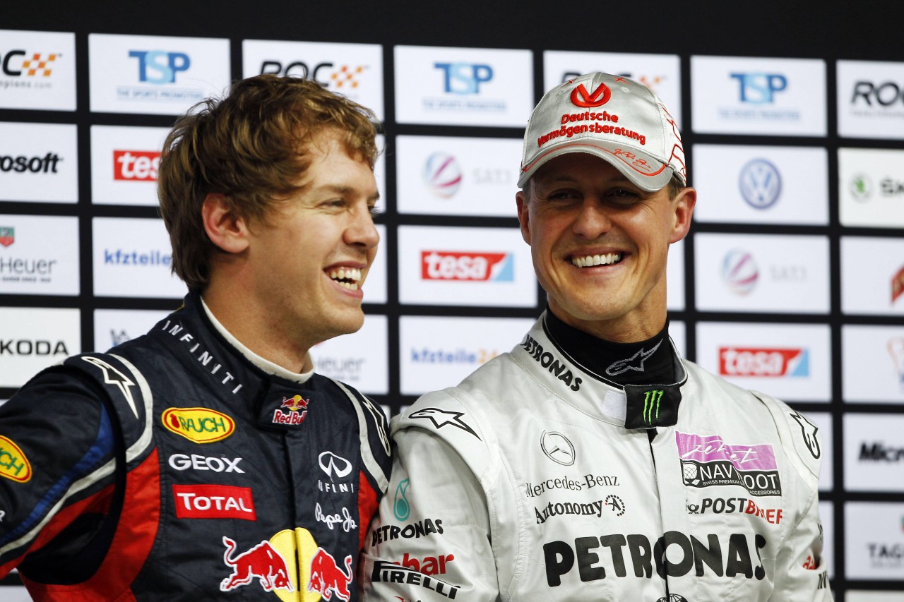 Michael Schumacher bleibt für Sebastian Vettel ein großes Vorbild.