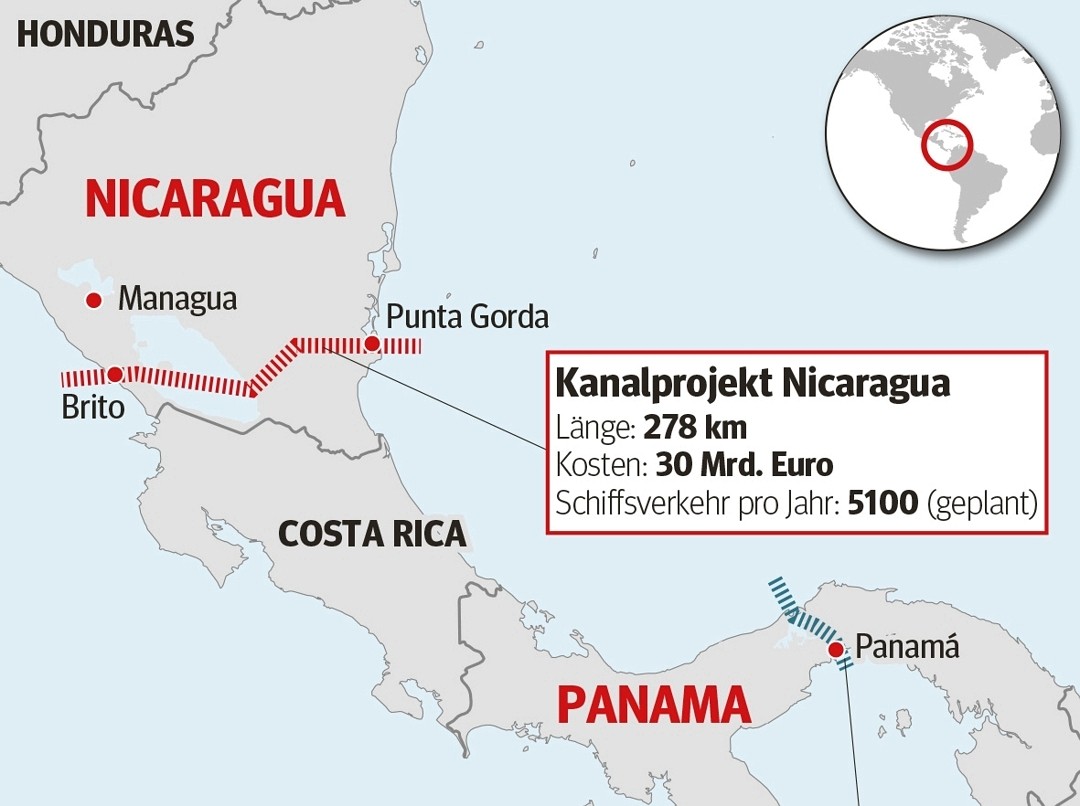 Das Kanal-Projekt in Nicaragua