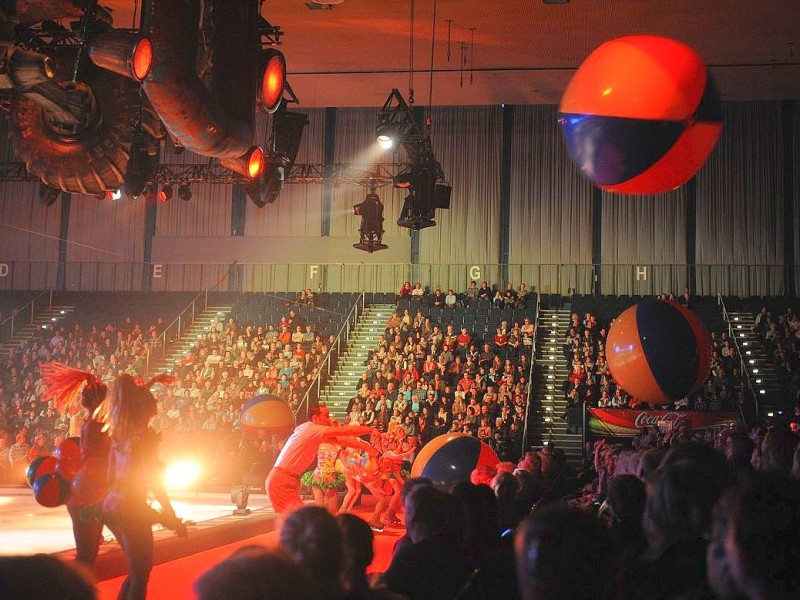 Die Show Speed von Holiday on Ice feiert in der Grugahalle Essen Premiere.Foto: Sebastian Konopka