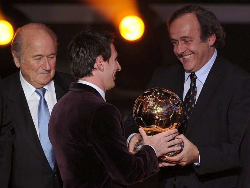 Lionel Messi wurde in Zürich als Weltfußballer 2011 ausgezeichnet.
