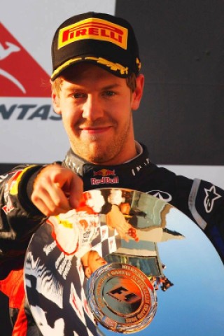 ...wurde Weltmeister Sebastian Vettel,...