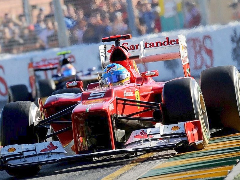 Fernando Alonso (Ferrari) wurde Fünfter.