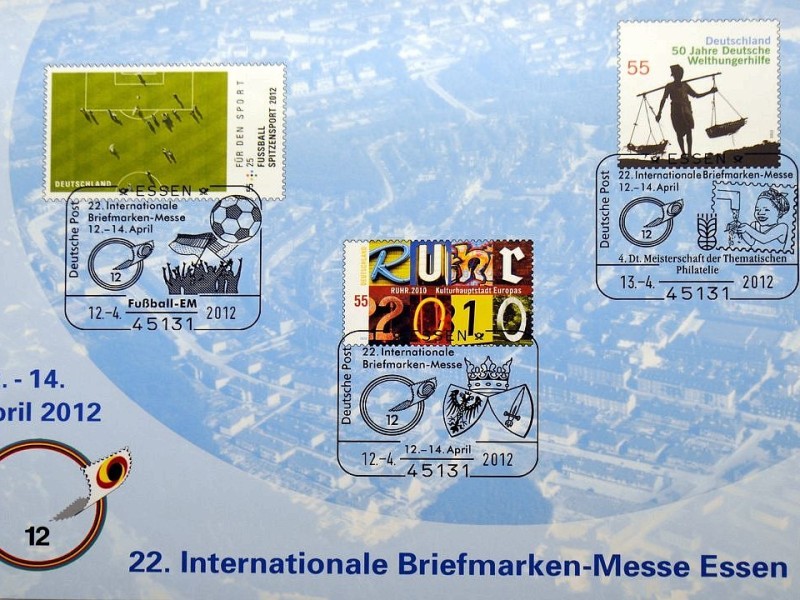 22. Internationale Briefmarken-Messe in Essen. Foto: Klaus Micke / WAZ FotoPool