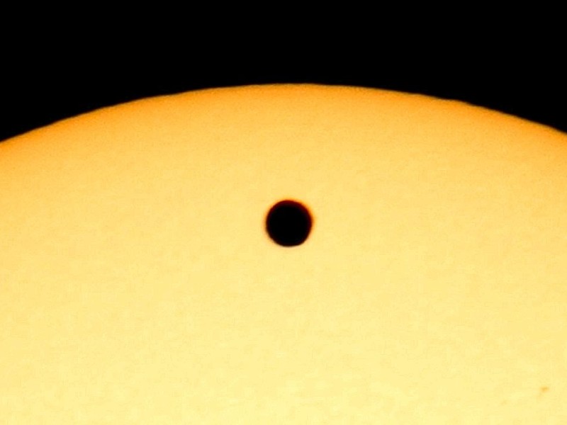 Der Venustransit in Tel Aviv.