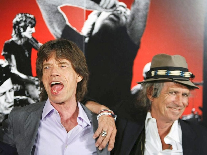 Das Leben als Rockstar hat  Spuren hinterlassen bei Jagger...