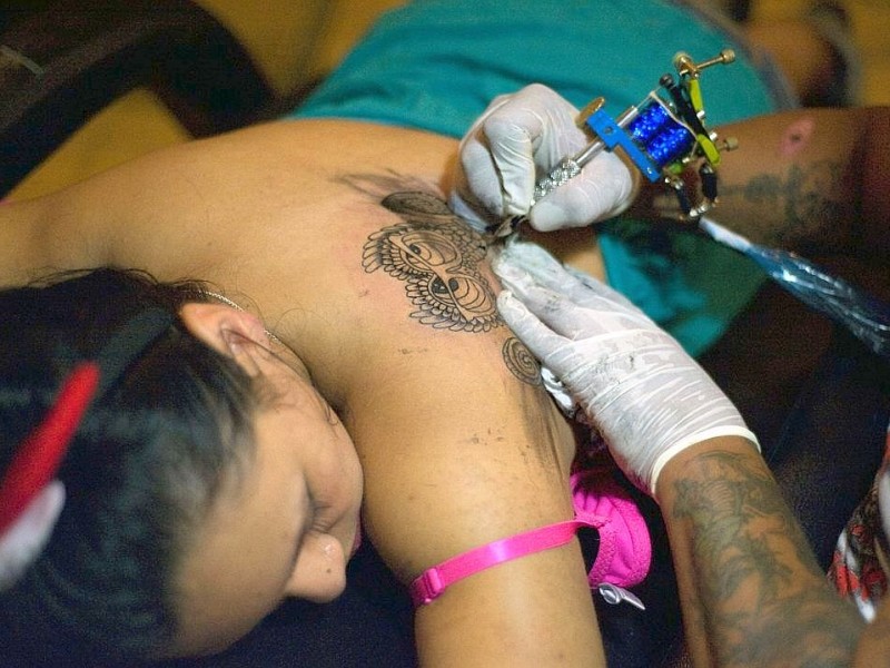 Tattoo-Messe in Panama City.