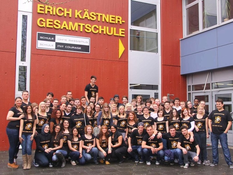 Die Erich-Kästner-Gesamtschule.
