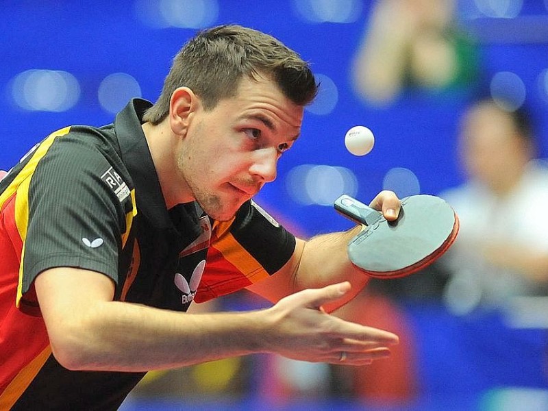 In der Tischtennis-Welt gilt Timo Boll als bester Nicht-Chinese. Deshalb ist er auch ein Kandidat fürs Treppchen.