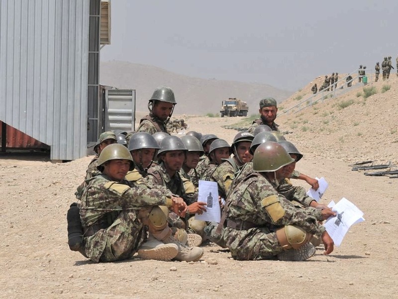 Sie sollen künftig für die Sicherheit in Afghanistan sorgen