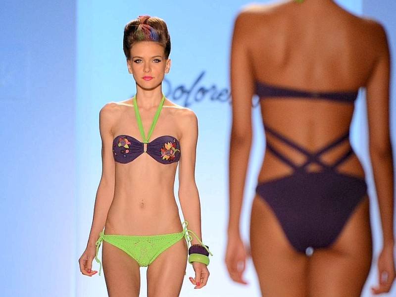 Schön am Strand: Die neuesten Bademoden-Trends auf der Fashion Week.