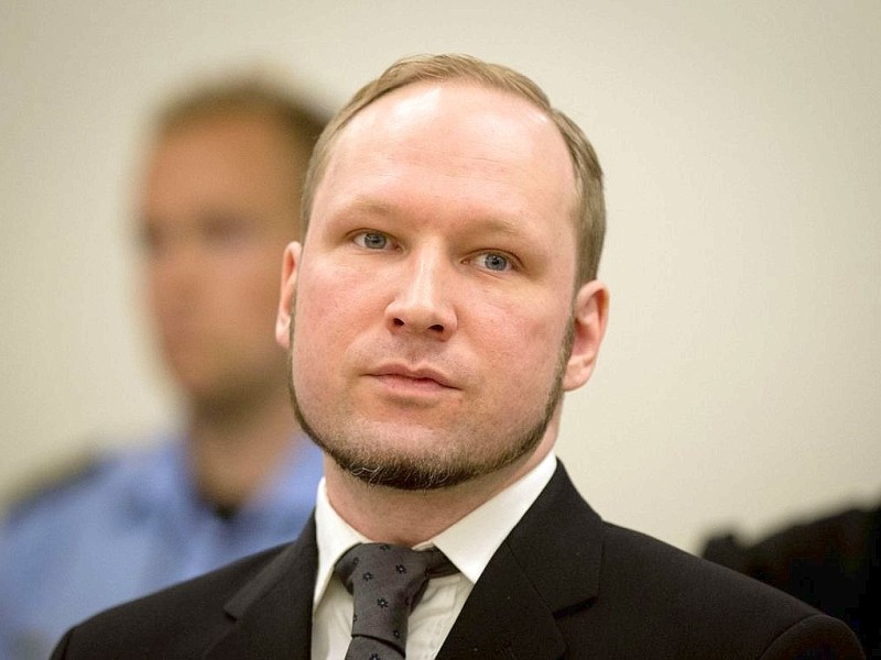 Urteil im Prozess gegen Massenmörder Anders Behring Breivik. Das Gericht in Oslo...
