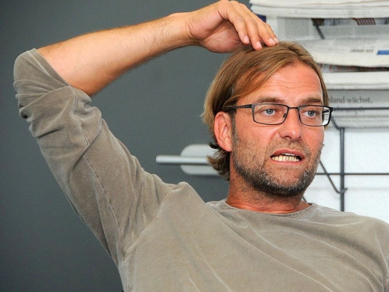 BVB-Trainer Jürgen Klopp ist bekannt für sein vielfältiges Mienenspiel.