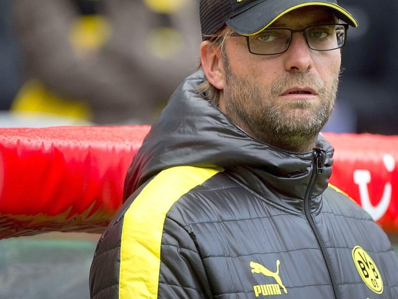 BVB-Trainer Jürgen Klopp ist bekannt für sein vielfältiges Mienenspiel.